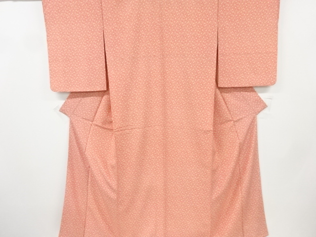 JAPANESE KIMONO / VINTAGE KOMON KIMONO / FLOWER ARABESQUE